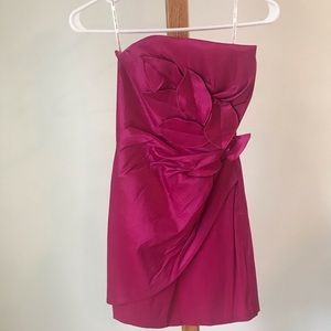 Jessica McClintock Strapless Pink Dress